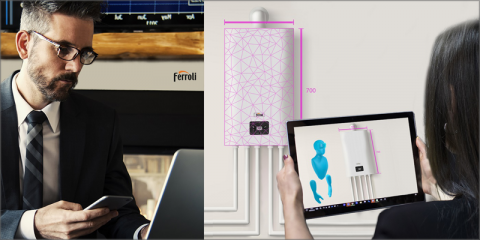 MixedReality@Ferroli mejora la instalación y el servicio de los equipos de climatización