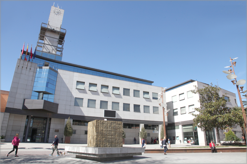 Ayuntamiento de Getafe desde el exterior