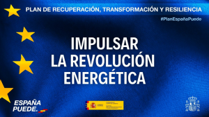 Cartel de impulso a la revolución energética