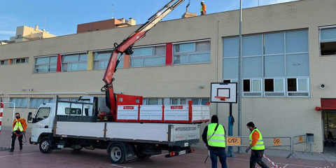 Comienza la instalación de plantas solares fotovoltaicas en cinco escuelas de Paterna