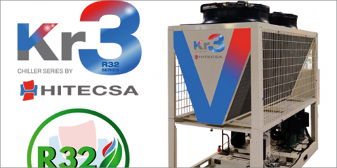 Eficiencia y sostenibilidad en climatización con las nuevas bombas de calor Kr3 de Hitecsa