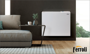 Radiador seco Napoli de Ferroli.