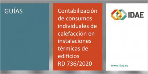 IDAE publica la guía del RD 736/2020 de consumos individuales en instalaciones térmicas