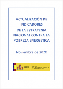 Portada del informe del Miteco