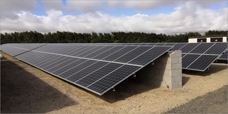 plantas solares fotovoltaicas de aeropuerto de fuerteventura
