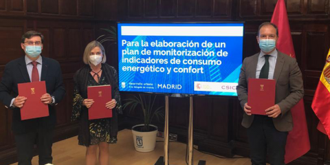 El Ayuntamiento de Madrid y el CSIC monitorizarán el consumo energético de las viviendas