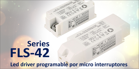 Electrónica OLFER distribuye Leds drivers programables por micro interruptores
