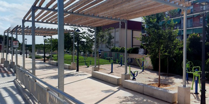 La pedanía de Benimámet, en Valencia, instalará pérgolas fotovoltaicas en edificios municipales