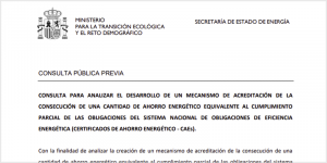 Consulta pública previa