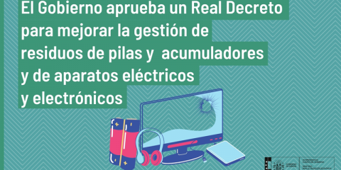 Aprobado el Real Decreto para mejorar la gestión de residuos de aparatos eléctricos y electrónicos