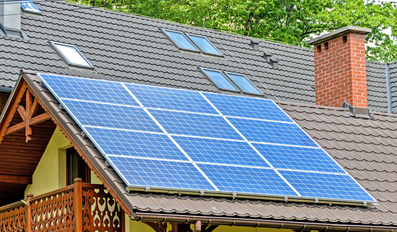 Energía fotovoltaica en tejado