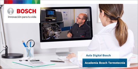 Bosch anuncia su nuevo plan de formación online sobre climatización y calefacción