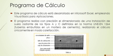 Disponible un software gratuito para dimensionar una instalación de calefacción por suelo radiante