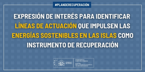 El Miteco busca identificar propuestas para potenciar la energía sostenible en las islas