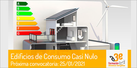 Abierta la convocatoria del curso online ‘Edificios de Consumo Casi Nulo’ de A3e