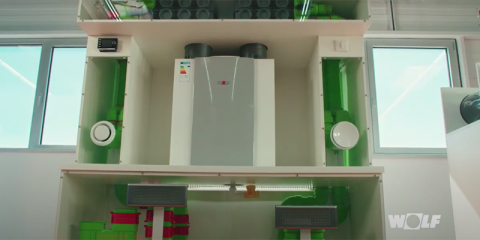 Equipos de calidad de aire interior CWL de WOLF