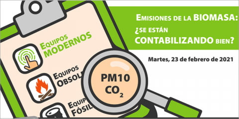 Avebiom organiza un webinar sobre la cuantificación de las emisiones de la biomasa