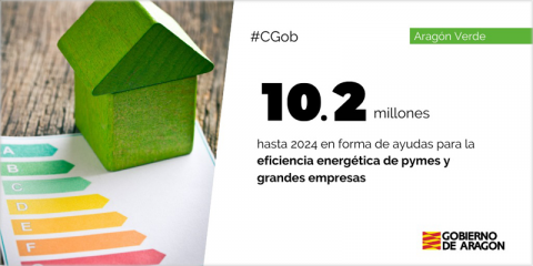 Aragón aprueba la regulación del programa de ayudas para la eficiencia energética en empresas