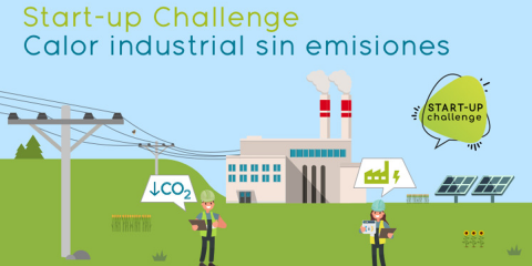 Start-up Challenge para descarbonizar el sector industrial con medidas de eficiencia energética