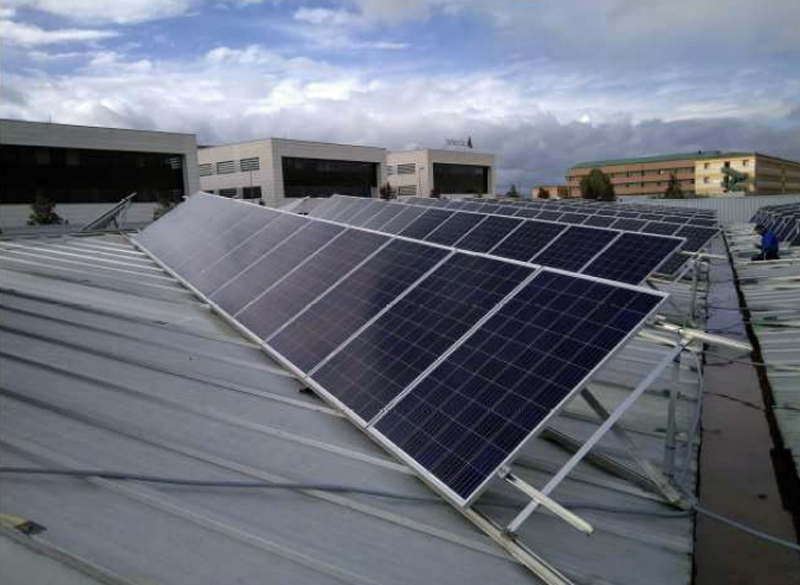 Instalación fotovoltaica en cubierta