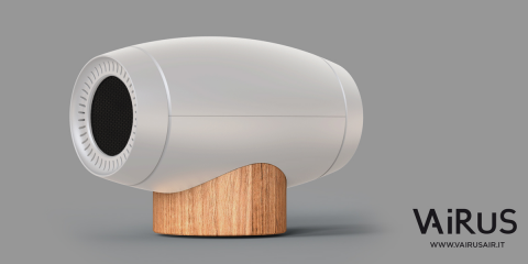 Nuevo purificador de aire con filtros TiO2 y luz UV-A disponible en Electrónica OLFER