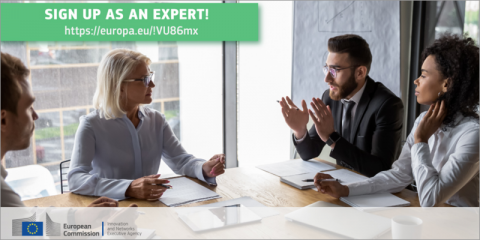 Convocatoria europea abierta a expertos en energía para evaluar los proyectos de CEF 2021