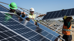 Instalación de energía fotovoltaica