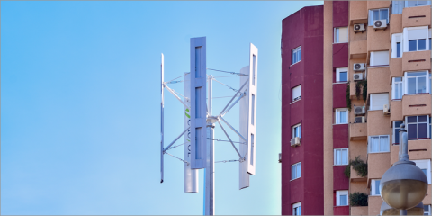 La UPCT instala aerogeneradores para comprobar su rendimiento para autoconsumo colectivo en ciudades