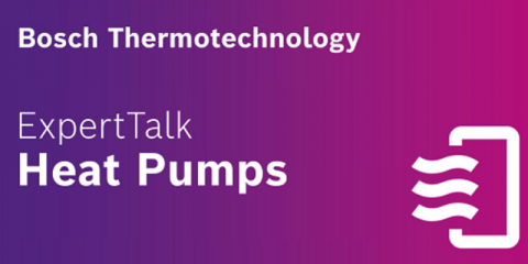 El tercer ExpertTalk de Bosch muestra la situación de las bombas de calor en el mercado europeo
