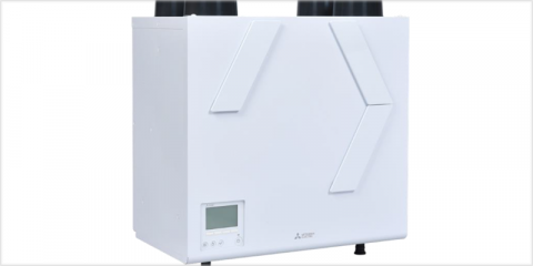 Lossnay VL de Mitsubishi Electric, ventilación residencial eficiente y respetuosa con el medio ambiente