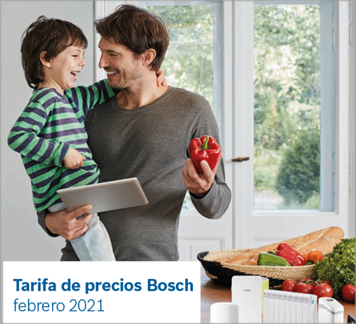 Tarifa 2021 Bosch.