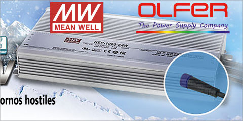 Electrónica OLFER presenta la nueva serie de fuentes de alimentación para entornos hostiles