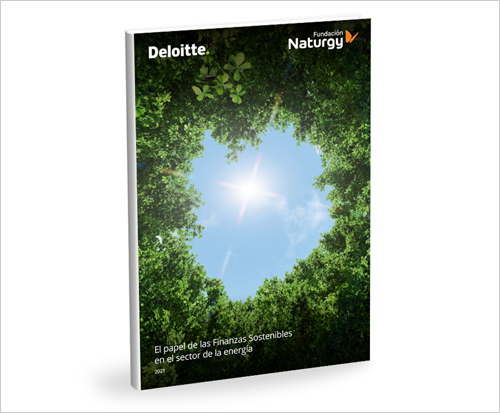 Portada informe ‘El papel de las finanzas sostenibles en el sector de la energía’