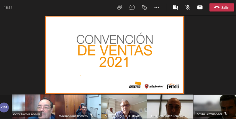 Convención de ventas 2021 del Grupo Ferroli.