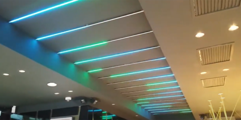 Iluminación digital con Solmad en un Salón de Juegos