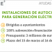Ivace Energía convoca subvenciones para el autoconsumo eléctrico en ayuntamientos