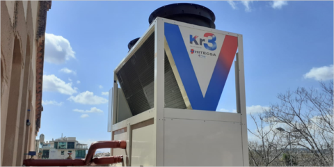 La nueva enfriadora Kr3 de Hitecsa climatizará el Ayuntamiento de Les Franqueses del Vallès