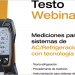 Webinar de Testo ‘Mediciones para sistemas de AC/Refrigeración con tecnología digital’