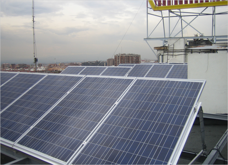 Instalación fotovoltaica de autoconsumo en cubierta