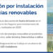 Deducción fiscal de hasta 1.000 euros por instalaciones renovables en la Región de Murcia