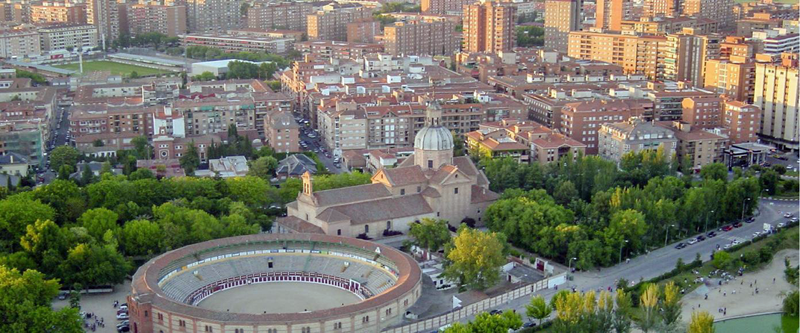 Vista aérea de Talavera de la Reina 