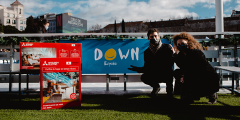 La empresa Mitsubishi Electric dona purificadores de aire a la Asociación Down España