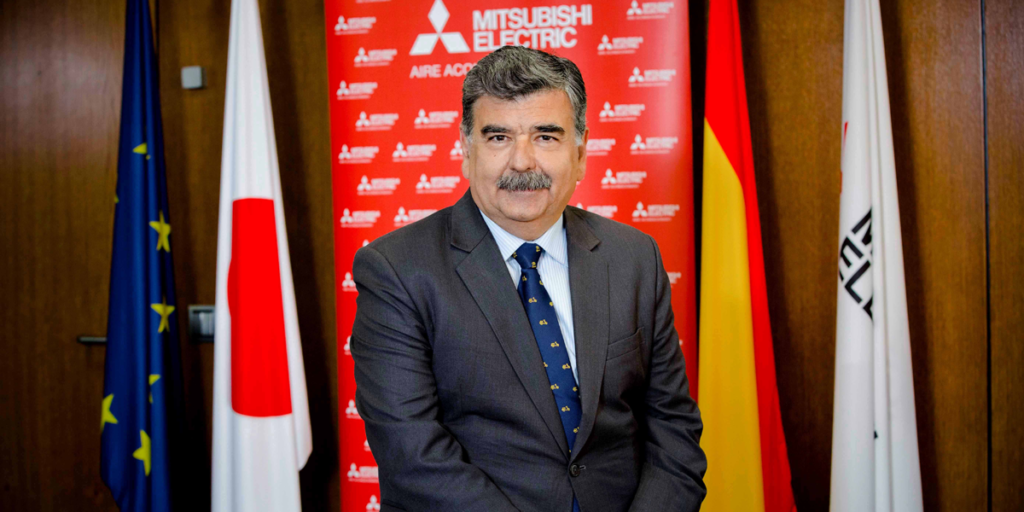 Pedro Ruiz, nuevo presidente de la sucursal de España de Mitsubishi Electric Europe.