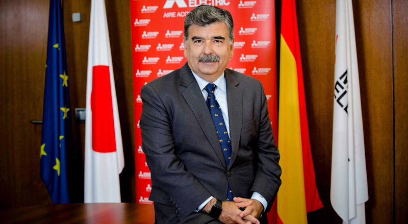 Pedro Ruiz, nuevo presidente de la sucursal de España de Mitsubishi Electric Europe.