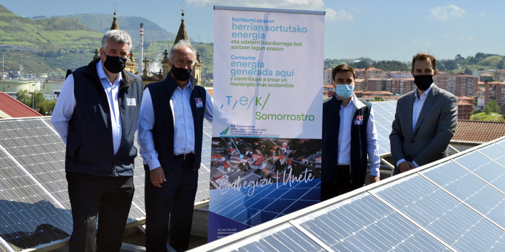 El municipio de Muskiz – Somorrostro presenta su comunidad energética escolar