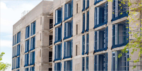 El proyecto del edificio de Fray Luis Urbano en Zaragoza se modifica para integrar energías renovables