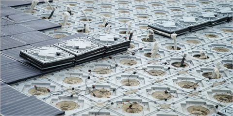 El Ayuntamiento de Barcelona prueba un nuevo pavimento solar para generar energía renovable