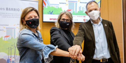 Una veintena de familias vulnerables se beneficiarán del proyecto Actur Barrio Solar en Zaragoza