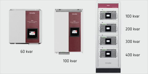 El nuevo SVGm de Circutor permite evitar penalizaciones de energía reactiva inductiva y capacitiva