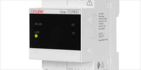 Circutor presenta el nuevo conversor inalámbrico Line-TCPRS1 con Wi-Fi y Ethernet